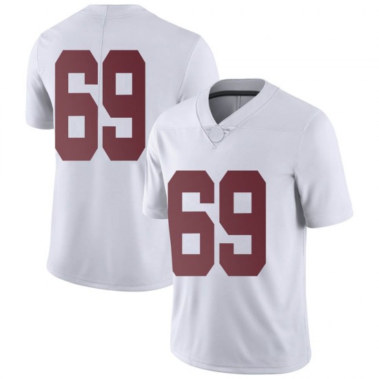 Alabama Crimson Tide Youth Terrence Ferguson II #69 No Name White NCAA Nike Authentic Stitched College Football Jersey AD16M36GH